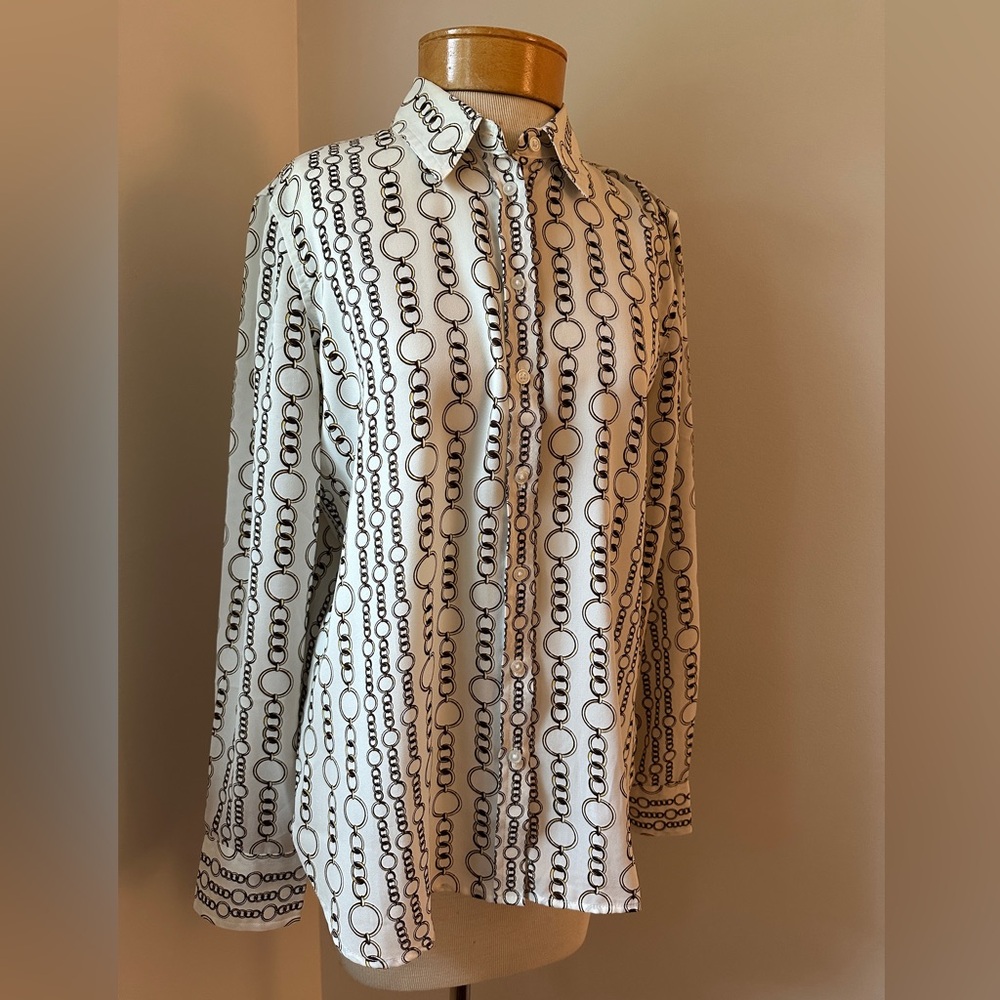Banana Republic chain blouse